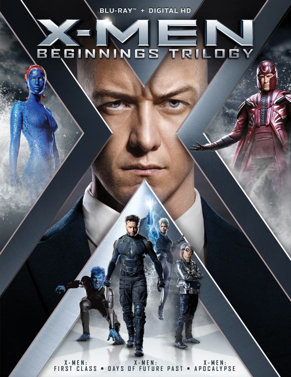  X-Men: Beginnings Trilogy [Blu-ray] [3 Discs]