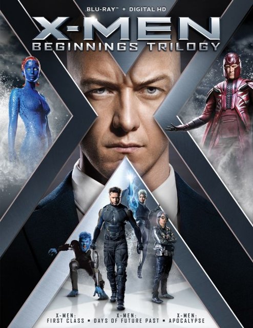 X Men Beginnings Trilogy Blu Ray 3 Discs Best Buy
