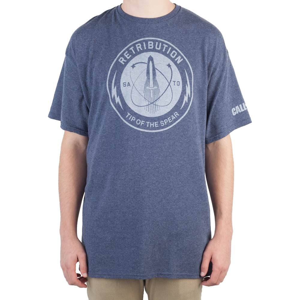 Alt View 11. Bioworld - Call of Duty Retribution T-Shirt (Large) - Blue.