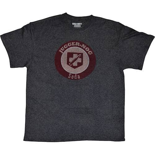 Bioworld Call Of Duty Juggernog T Shirt Large Gray