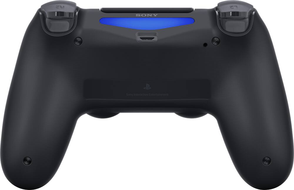 Back. Sony - DualShock 4 Wireless Controller for Sony PlayStation 4 - Jet Black.