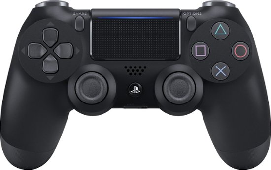 Met opzet overdrijven Respectievelijk DualShock 4 Wireless Controller for Sony PlayStation 4 Jet Black 3001538 -  Best Buy