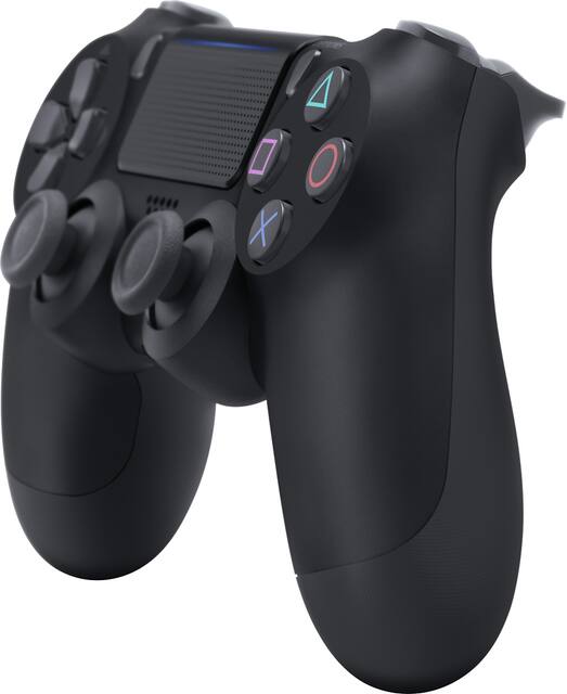 Sony - DualShock 4 Wireless Controller for PlayStation 4 - Jet Black - Left_Zoom