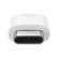 Front Zoom. Samsung - USB Type C-to-Micro USB adapter - White.