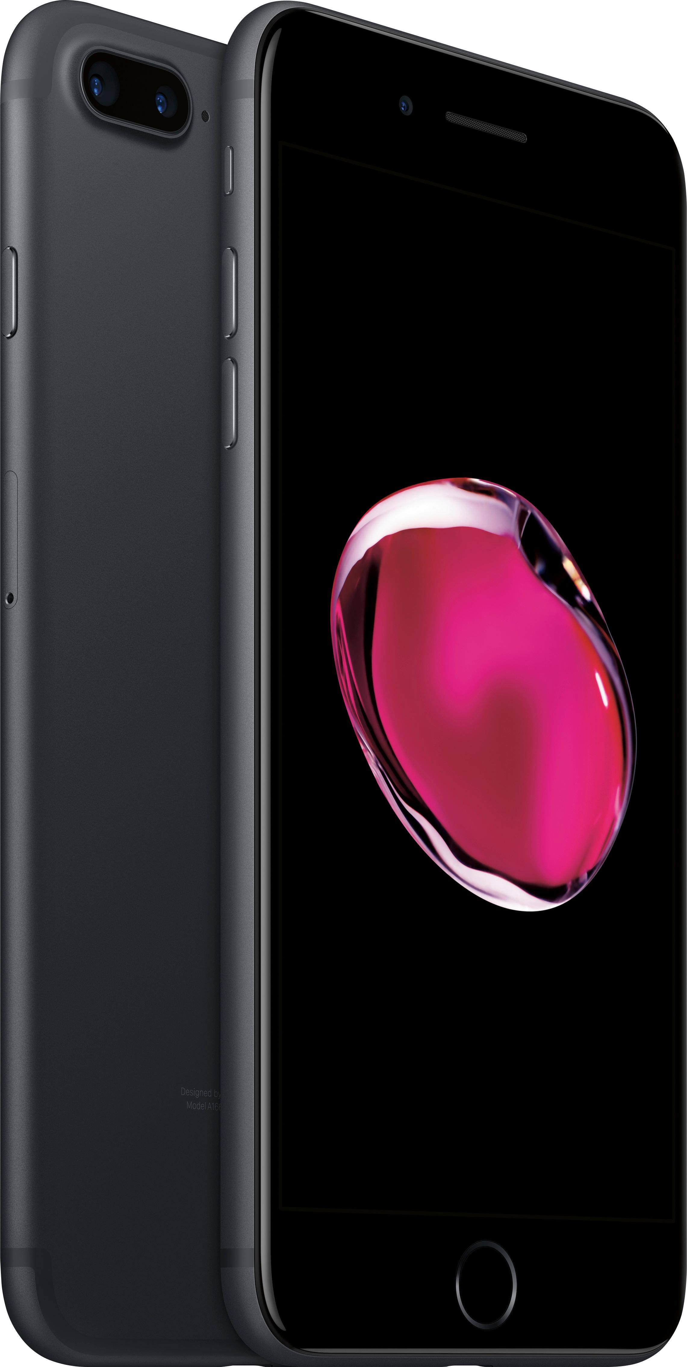 Angle. Apple - iPhone 7 Plus 256GB - Black.