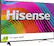 Angle. Hisense - 50" Class (49.5" Diag.) - LED - 2160p - Smart - 4K Ultra HD TV - Gray.