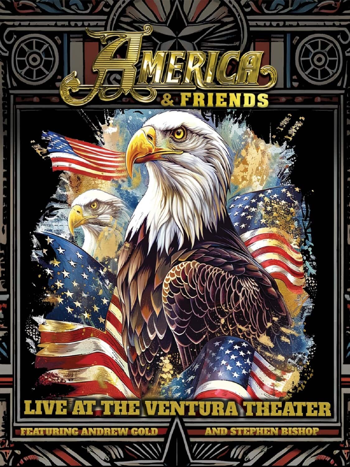 America & Friends - Live At The Ventura Theater  - BLU-RAY