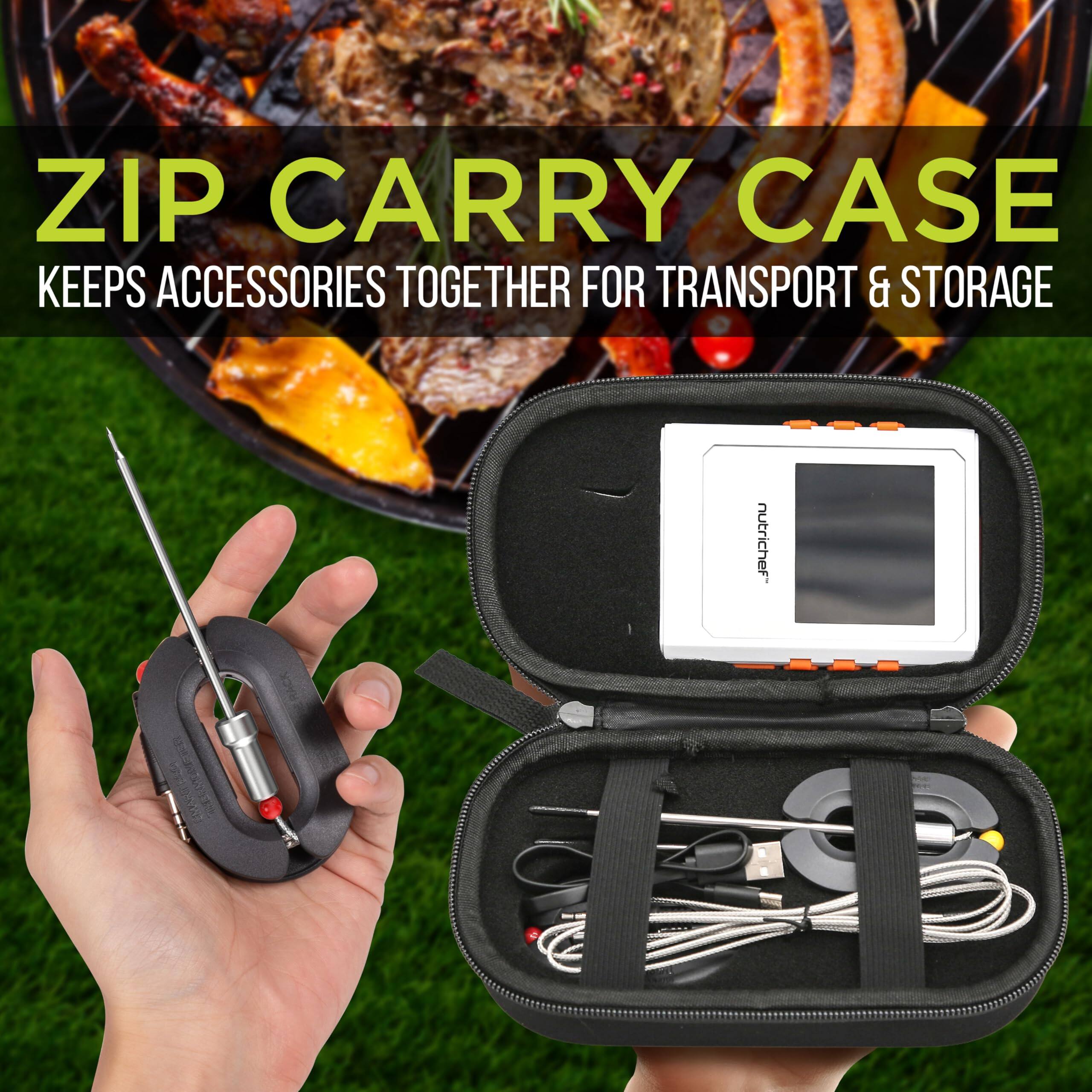 ZIP CARRY CASE  
KEEPS ACCESSORIES TOGETHER FOR TRANSPORT & STORAGE