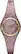 Front. kate spade new york - scallop Activity Tracker - rose gold-tone and rose gold glitter.