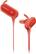 Angle. Sony - XB50BS Extra Bass Sports Wireless In-Ear Headphones - Red.