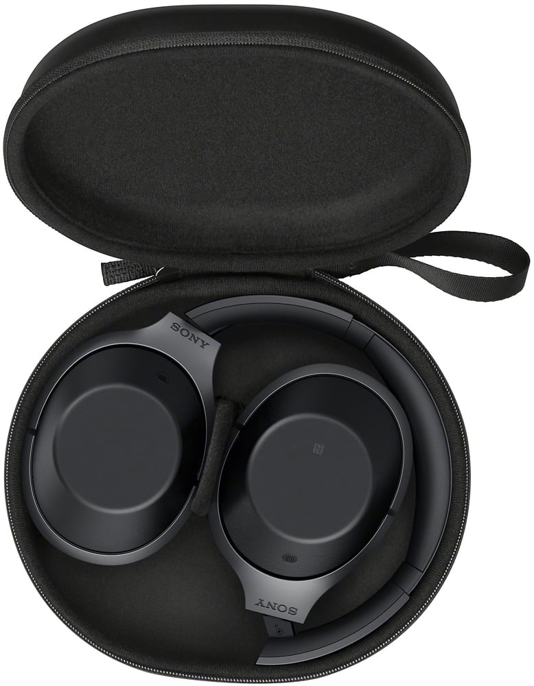 Best Buy: Sony 1000X Wireless Noise Cancelling Headphones Black ...