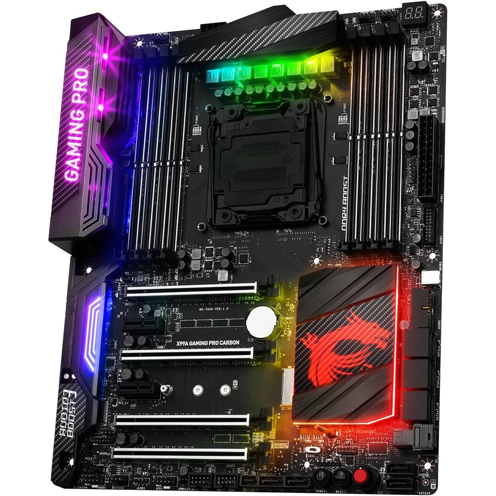 Best Buy: MSI ATX Motherboard 3466MHz (Socket LGA2011-v3) X99AGAMPROCARB