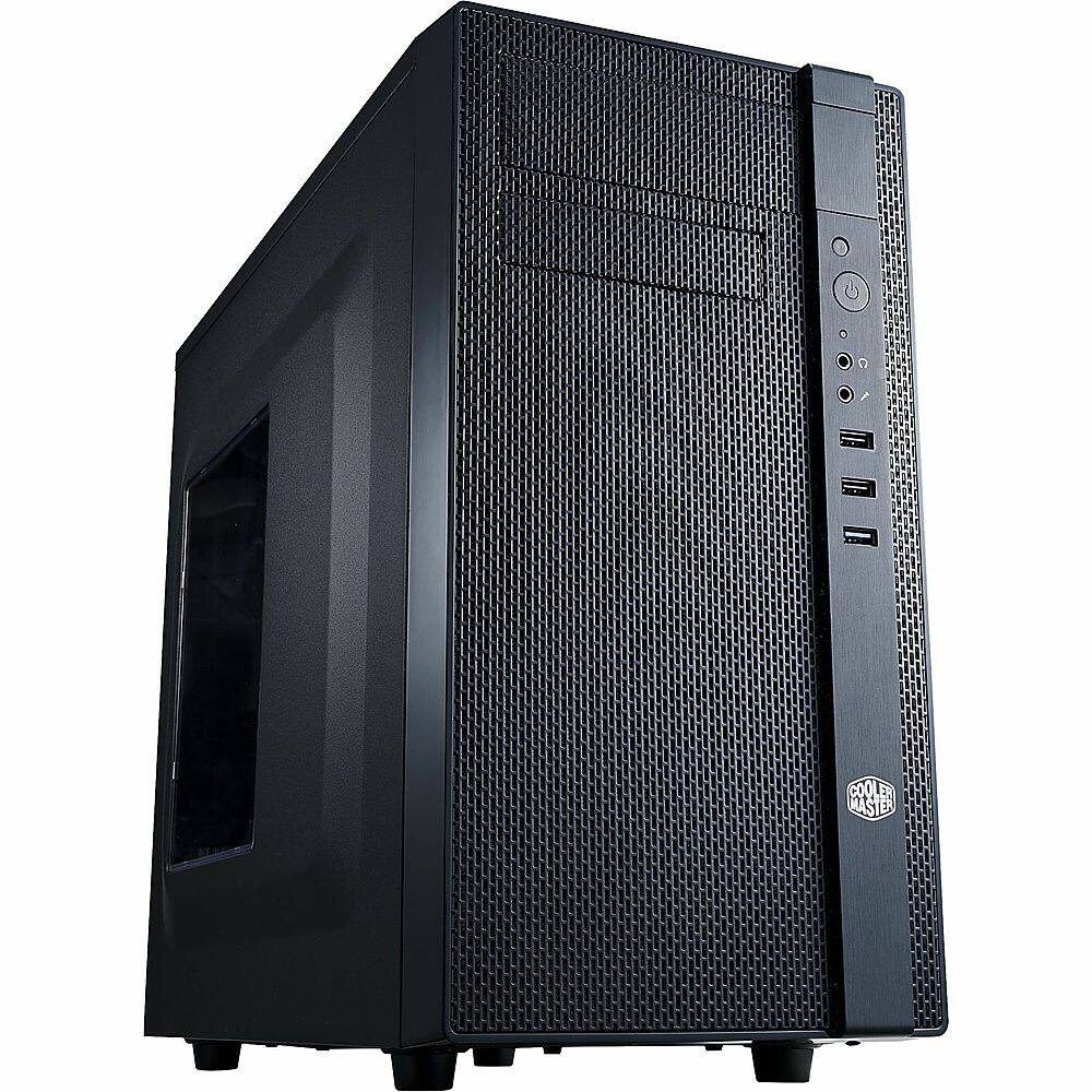 Alt View 16. Cooler Master - NSE-200-KKN1 Micro ATX/Mini ITX Mini-tower Case - Midnight Black.