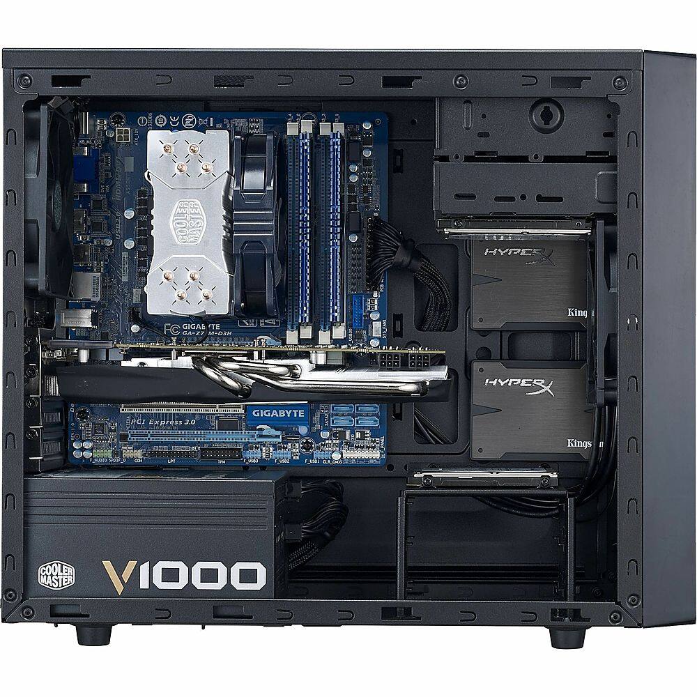 Alt View 20. Cooler Master - NSE-200-KKN1 Micro ATX/Mini ITX Mini-tower Case - Midnight Black.