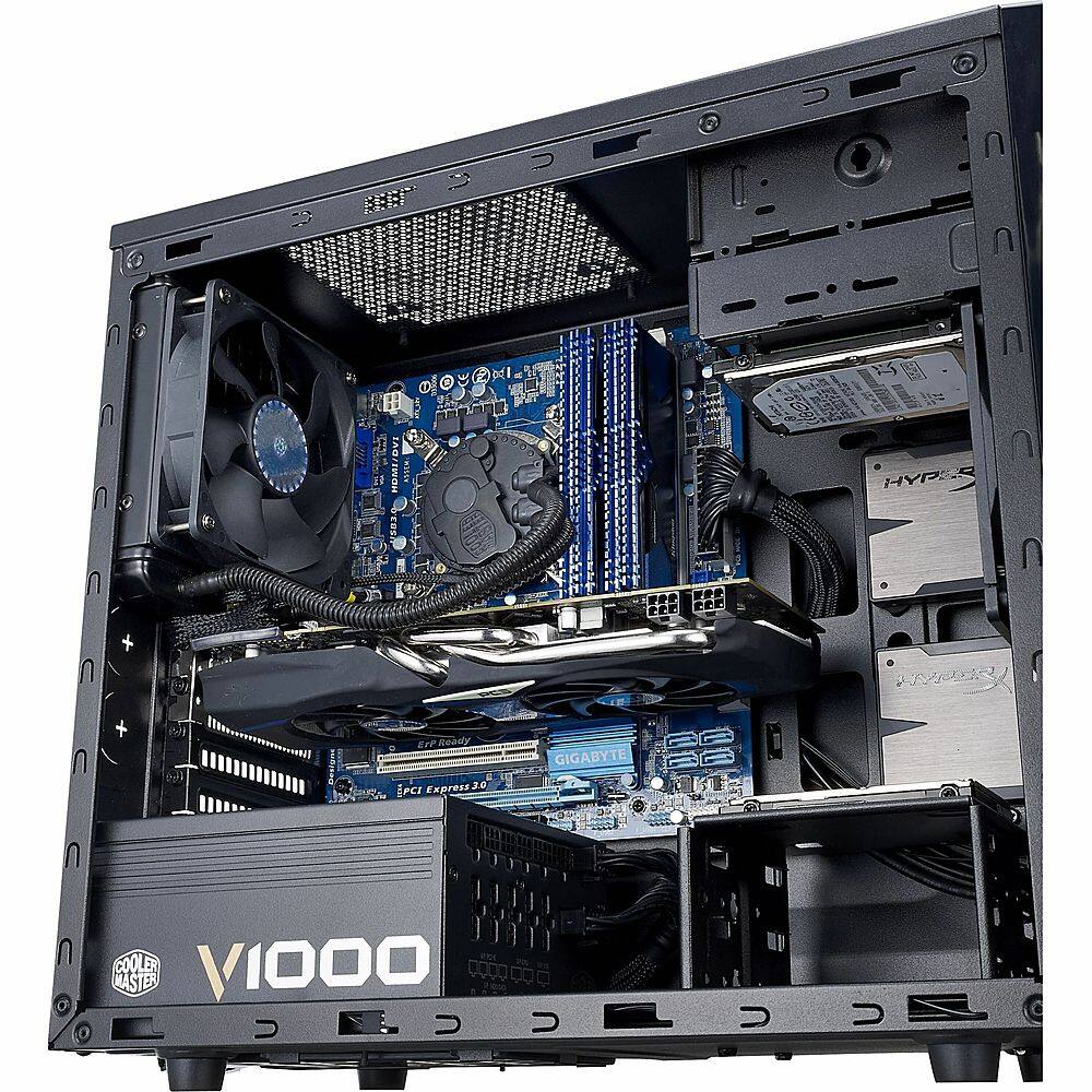 Alt View 24. Cooler Master - NSE-200-KKN1 Micro ATX/Mini ITX Mini-tower Case - Midnight Black.