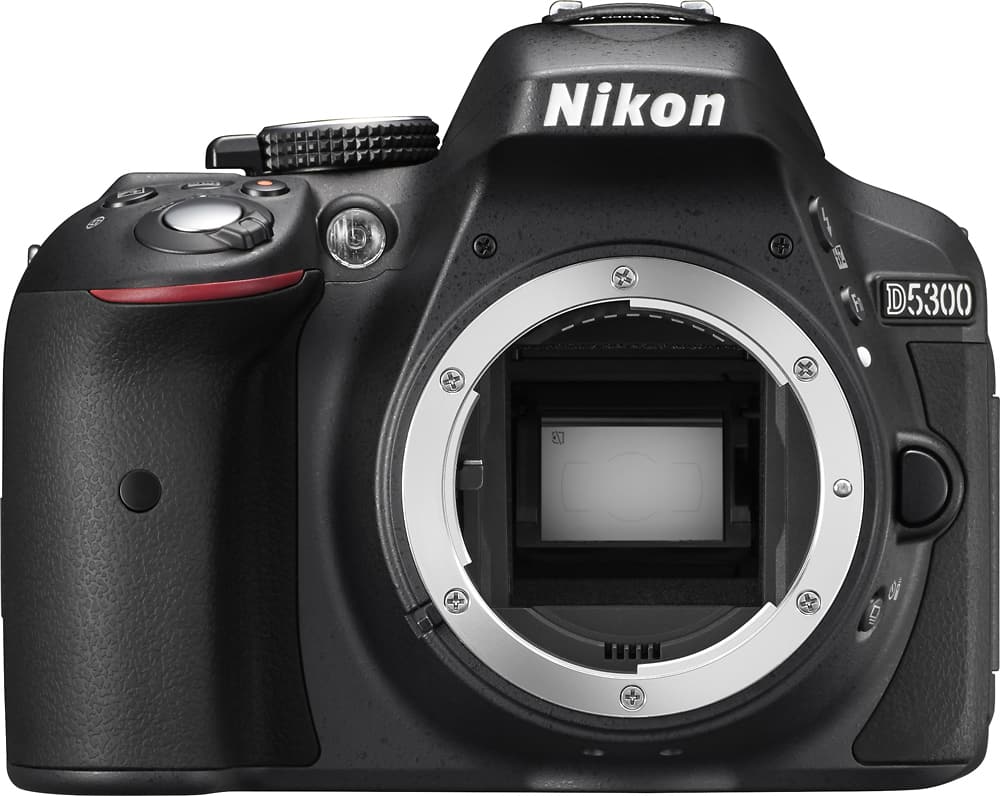 Alt View 12. Nikon - D5300 DSLR Camera with AF-P VR DX 18-55mm and AP-P DX 70-300mm Lenses - Black.