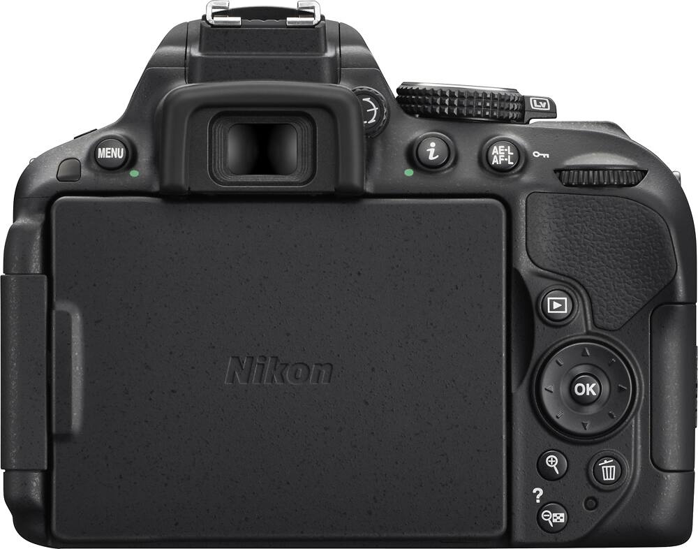 Alt View 13. Nikon - D5300 DSLR Camera with AF-P VR DX 18-55mm and AP-P DX 70-300mm Lenses - Black.