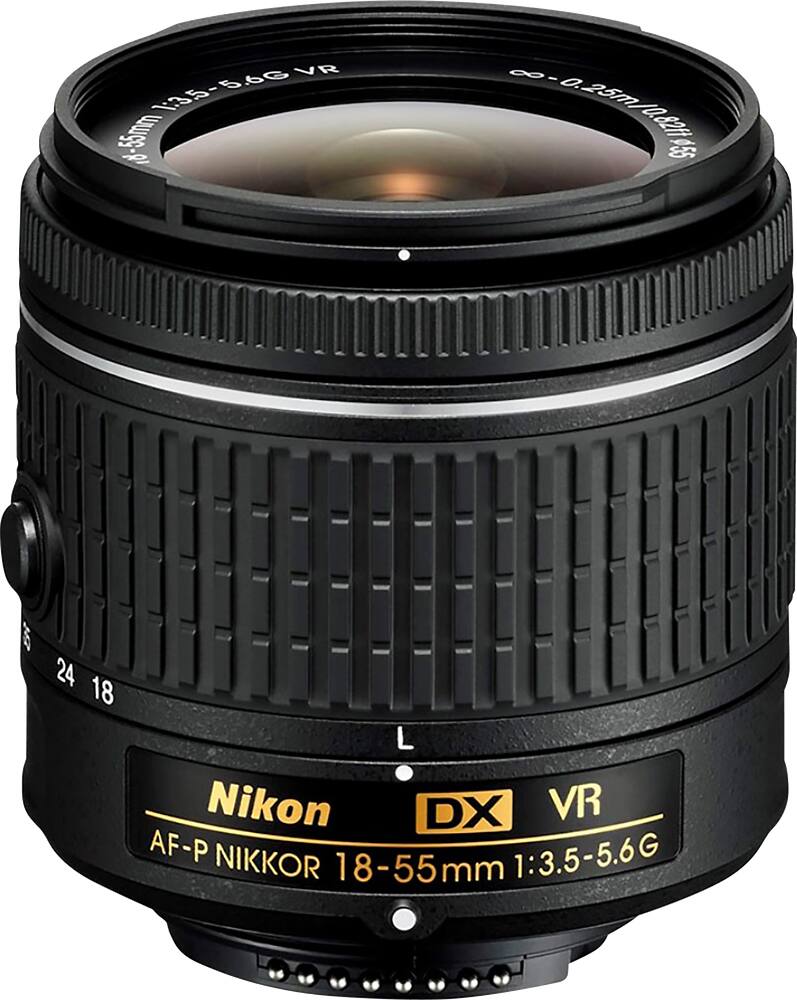 Alt View 16. Nikon - D5300 DSLR Camera with AF-P VR DX 18-55mm and AP-P DX 70-300mm Lenses - Black.