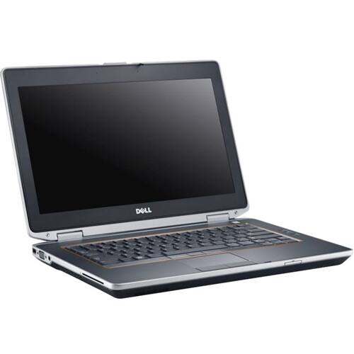 Front Standard. Dell - Latitude 14" Refurbished Laptop - Intel Core i5 - 8GB Memory - 500GB Hard Drive - Gray.
