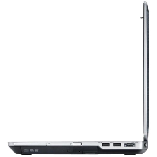 Angle View: HP - EliteBook Folio 14" Refurbished Laptop - Intel Core i5 - 8GB Memory - 500GB Hard Drive - Black