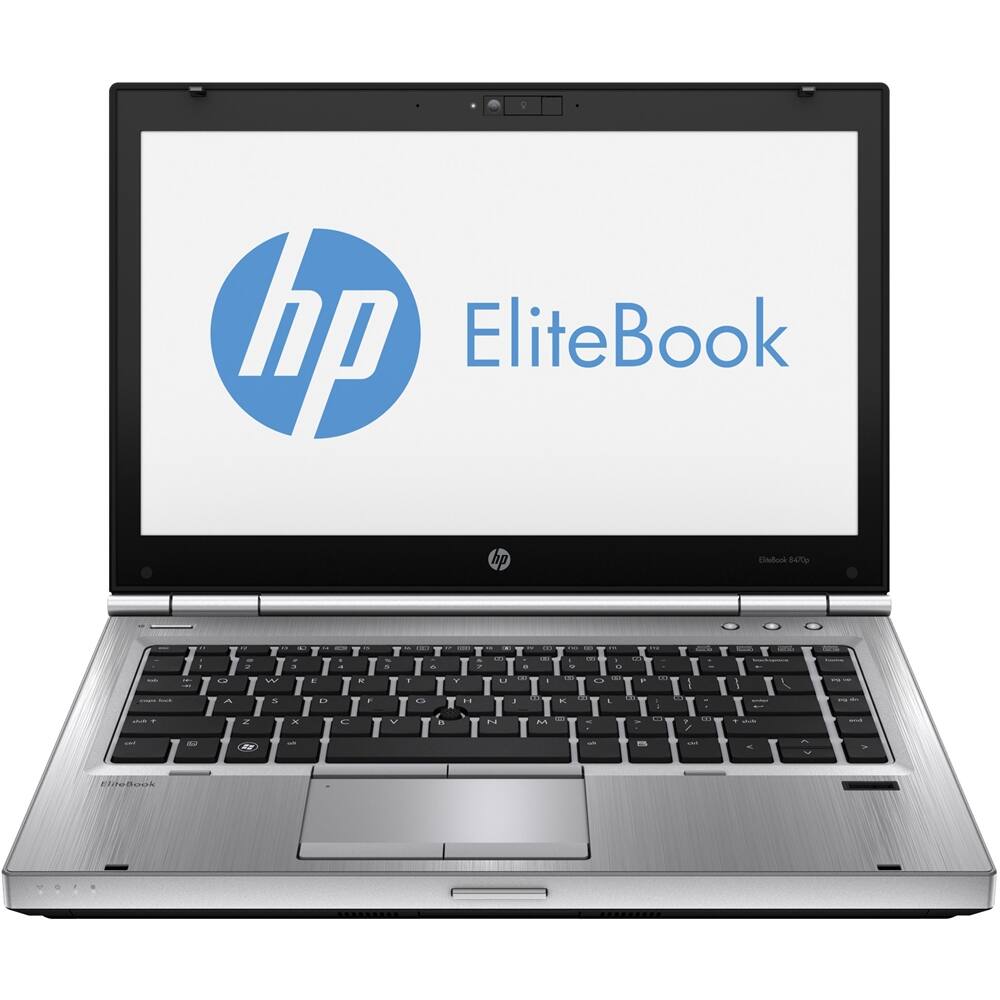 HP - EliteBook 15.6" Refurbished Laptop - Intel Core i5 - 8GB Memory - 500GB Hard Drive - Silver - Larger Front