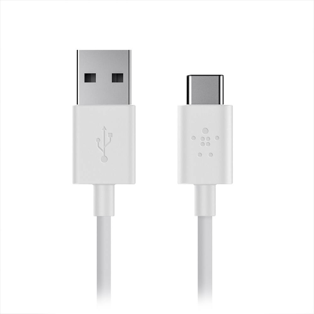 Best Buy: Belkin MIXIT 6' USB Type A-to-USB Type C Device Cable White ...