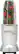 Alt View 12. NutriBullet - Max 28-Oz. Blender - Silver.