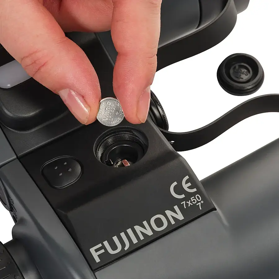 Alt View 21. Fujinon - Fujinon Mariner 7x50WPCL-XL Binoculars with Compass - Black.