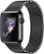 Angle Zoom. Apple Watch (first-generation) 38mm Stainless Steel Case - Space Black Link Bracelet Band.
