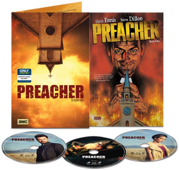  Preacher: Season 1 [3 Discs] [Blu-ray] [Only @ Best Buy] [Graphic Novel]