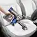 Alt View 15. Dyson - V6 Total Clean Bagless Cordless Hand Vac - Blue/nickel.