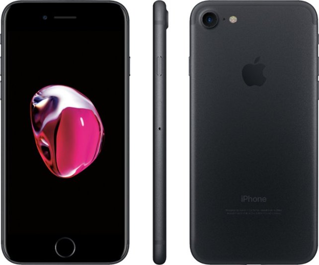 Apple - iPhone 7 32GB - Black (Verizon) - AlternateView11 Zoom