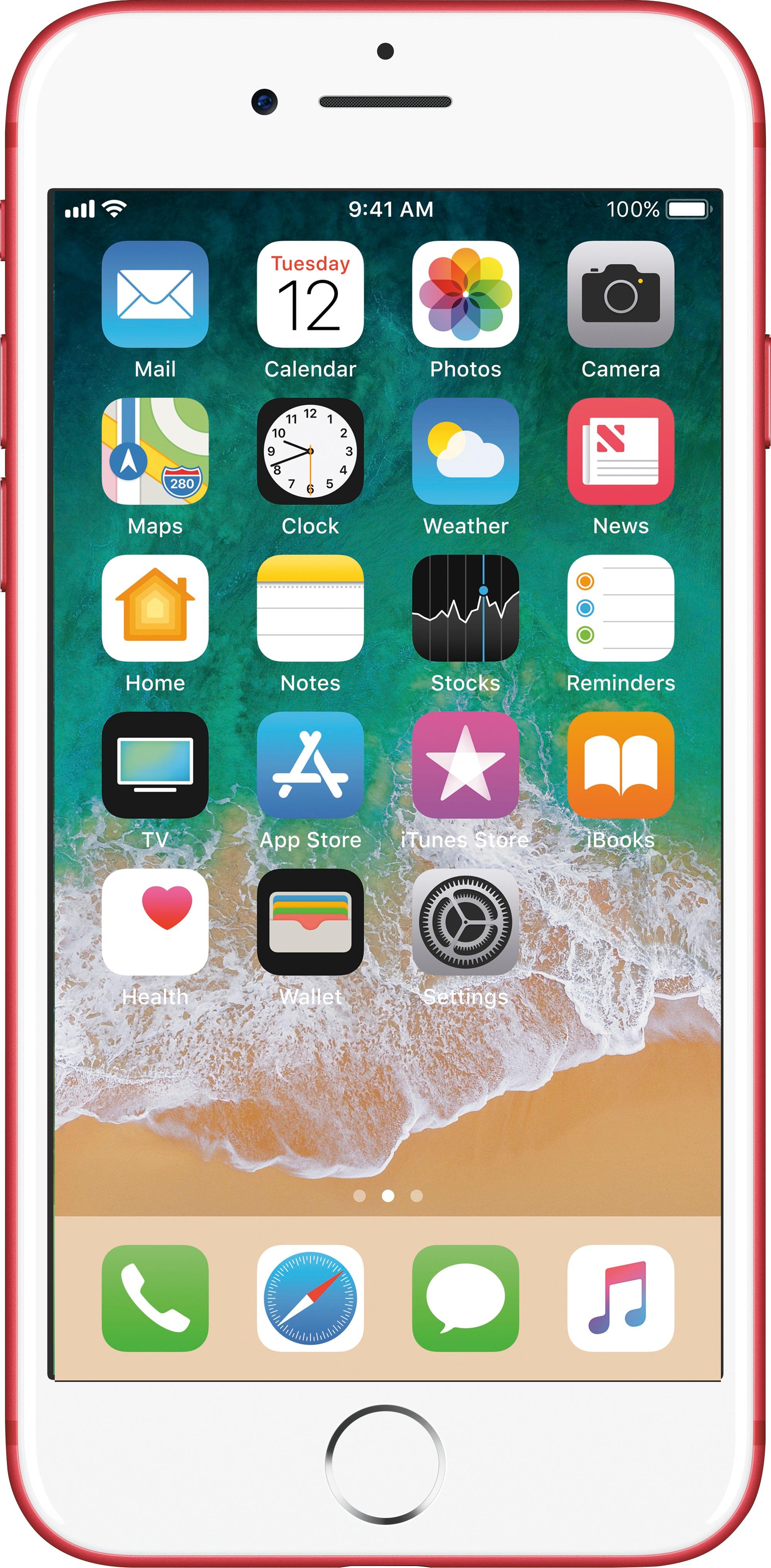 Apple Iphone 7 128gb Product Red Verizon Mprh2ll A Best Buy