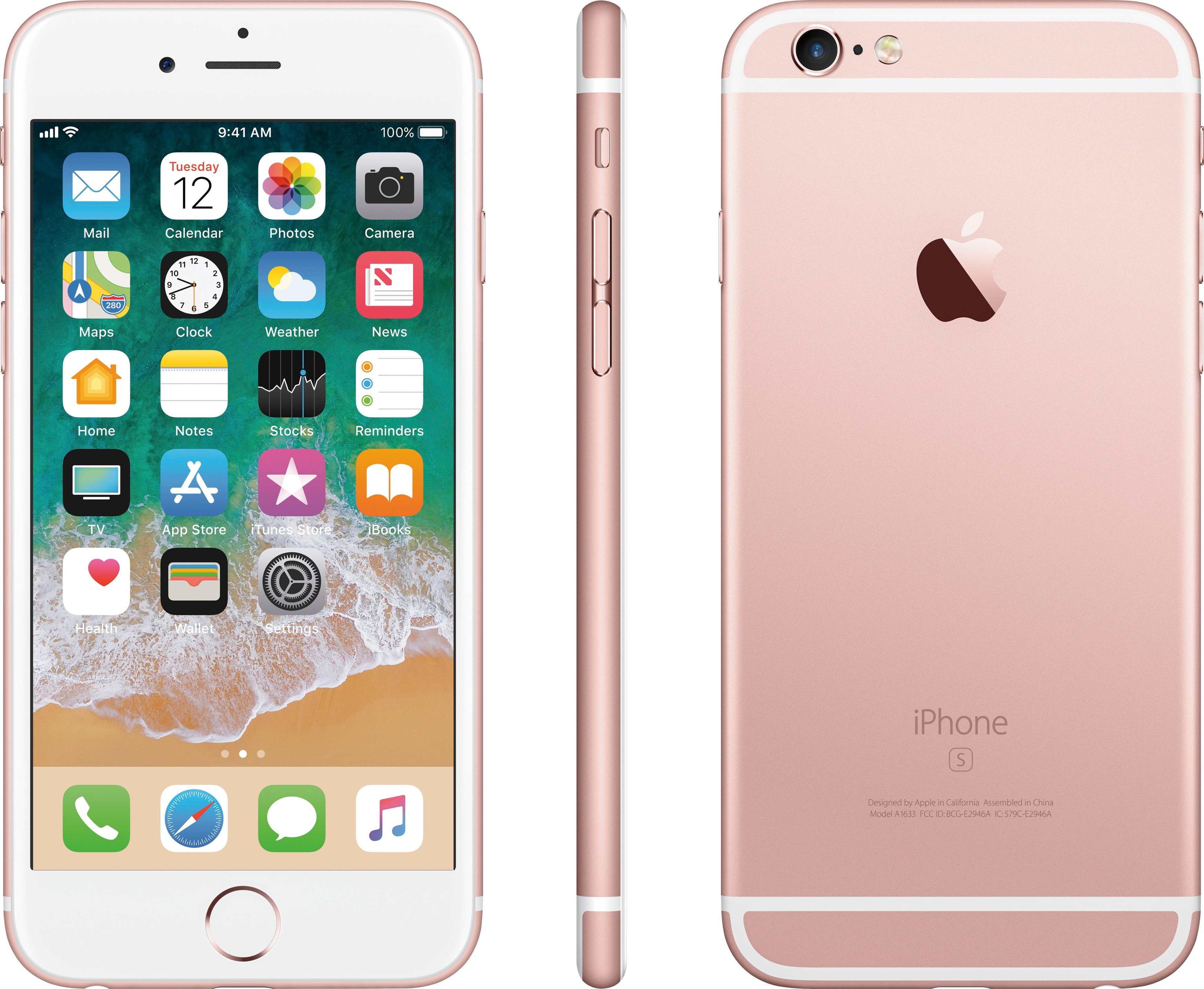 Best Buy: Apple iPhone 6s 32GB Rose Gold (Verizon) MN1L2LL/A