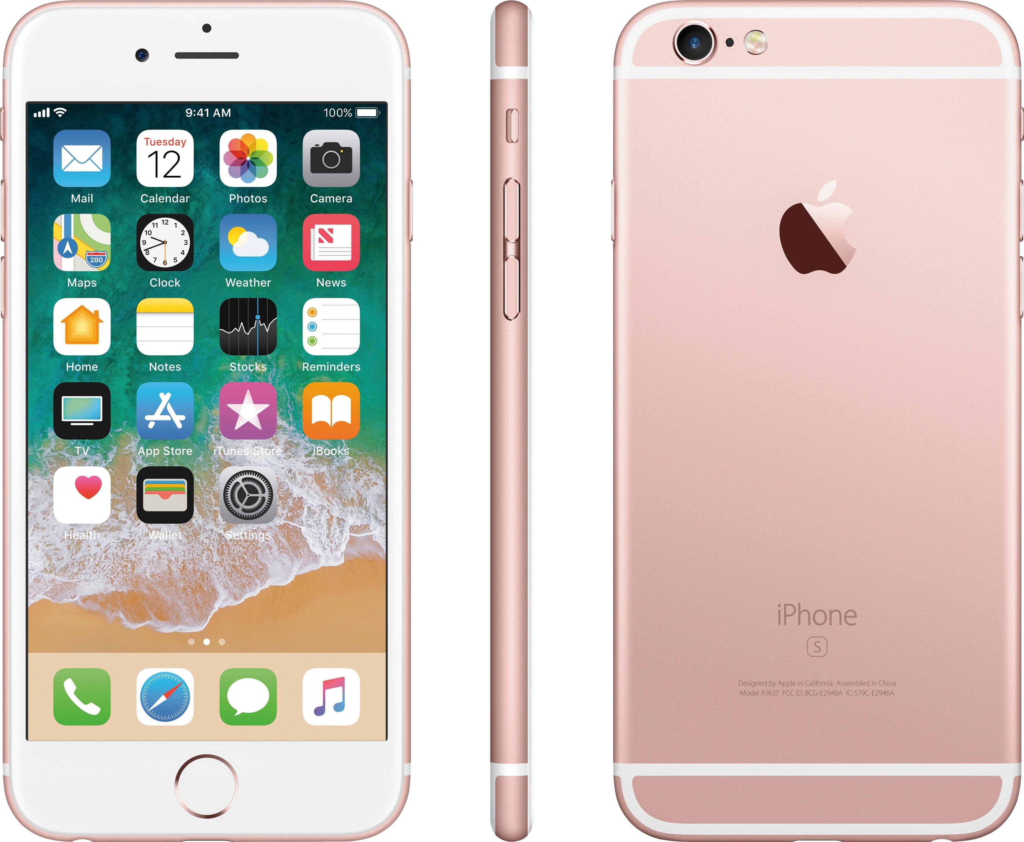 贅沢品 iPhone SIMフリー iPhone6s 16GB ローズゴールド 本体のみ ...