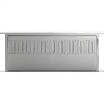 Front. Fisher & Paykel - 36" Telescopic Downdraft System - Stainless steel.