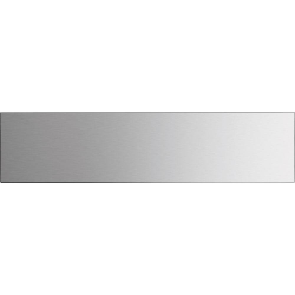 Front. Fisher & Paykel - Backguard for Ranges - Brushed Stainless Steel.