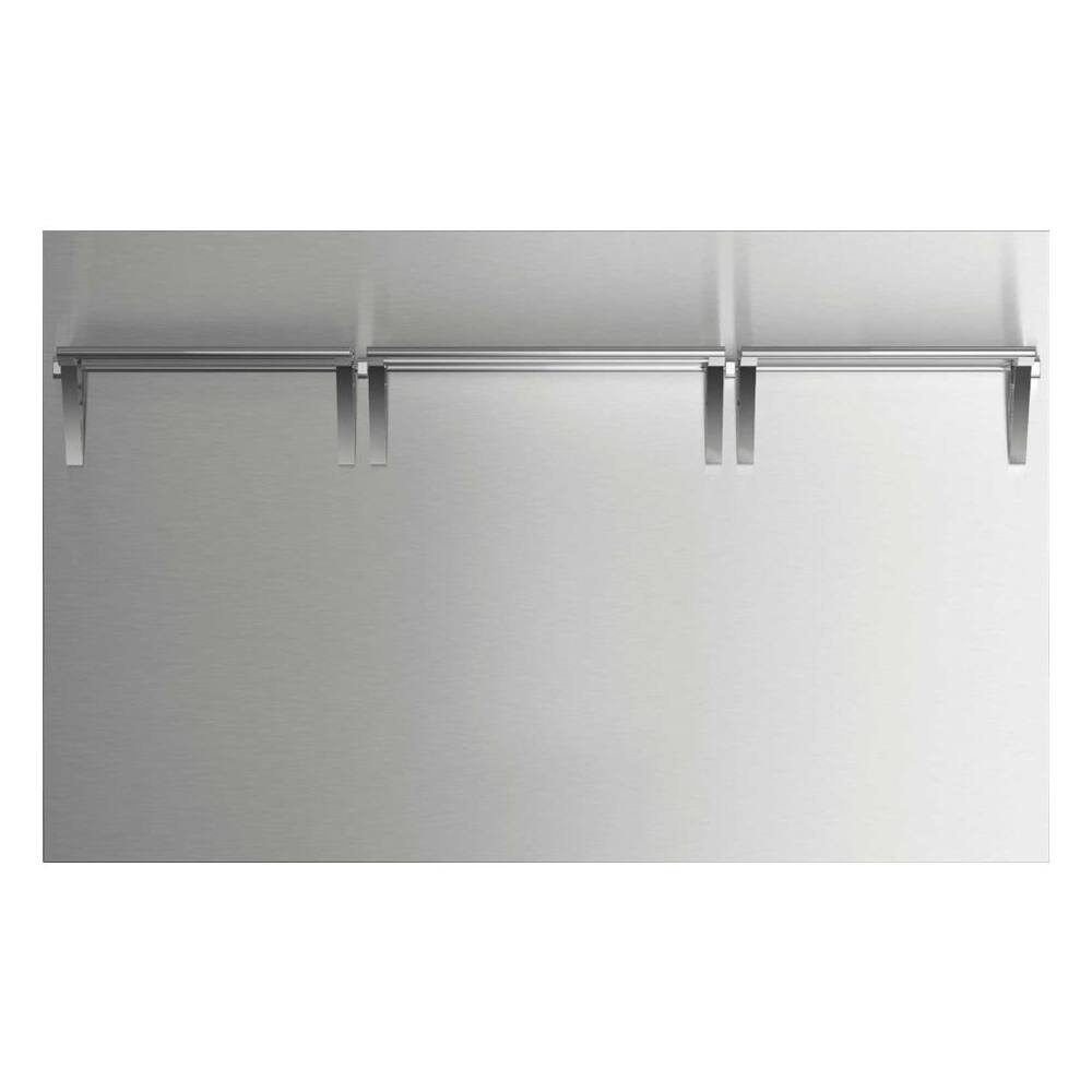 Front. DCS by Fisher & Paykel - Backguard for Cooktops - Brushed Stainless Steel.