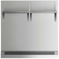 Fisher & Paykel - Backguard for Ranges - Brushed Stainless Steel - Front_Zoom
