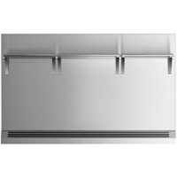 Fisher & Paykel - Backguard for Ranges - Brushed stainless steel - Front_Zoom