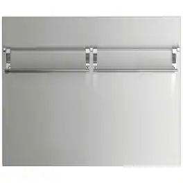 Fisher & Paykel - Backguard for Cooktops - Brushed Stainless Steel