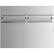 Front. Fisher & Paykel - Backguard for Ranges - Brushed Stainless Steel.