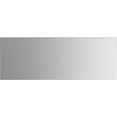 Fisher & Paykel - Backguard for Cooktops - Brushed Stainless Steel - Front_Zoom
