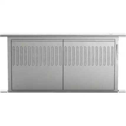 Front. Fisher & Paykel - 30" Telescopic Downdraft System - Stainless steel.