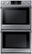 Front Zoom. Samsung - 30" Double Wall Oven with Flex Duo, Steam Cook and WiFi - Stainless steel.