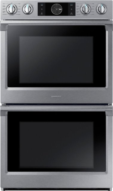 Samsung 30 Double Wall Oven With Flex Duo Steam Cook And Wifi Stainless Steel Nv51k7770ds Best - 30 Double Wall Gas Oven