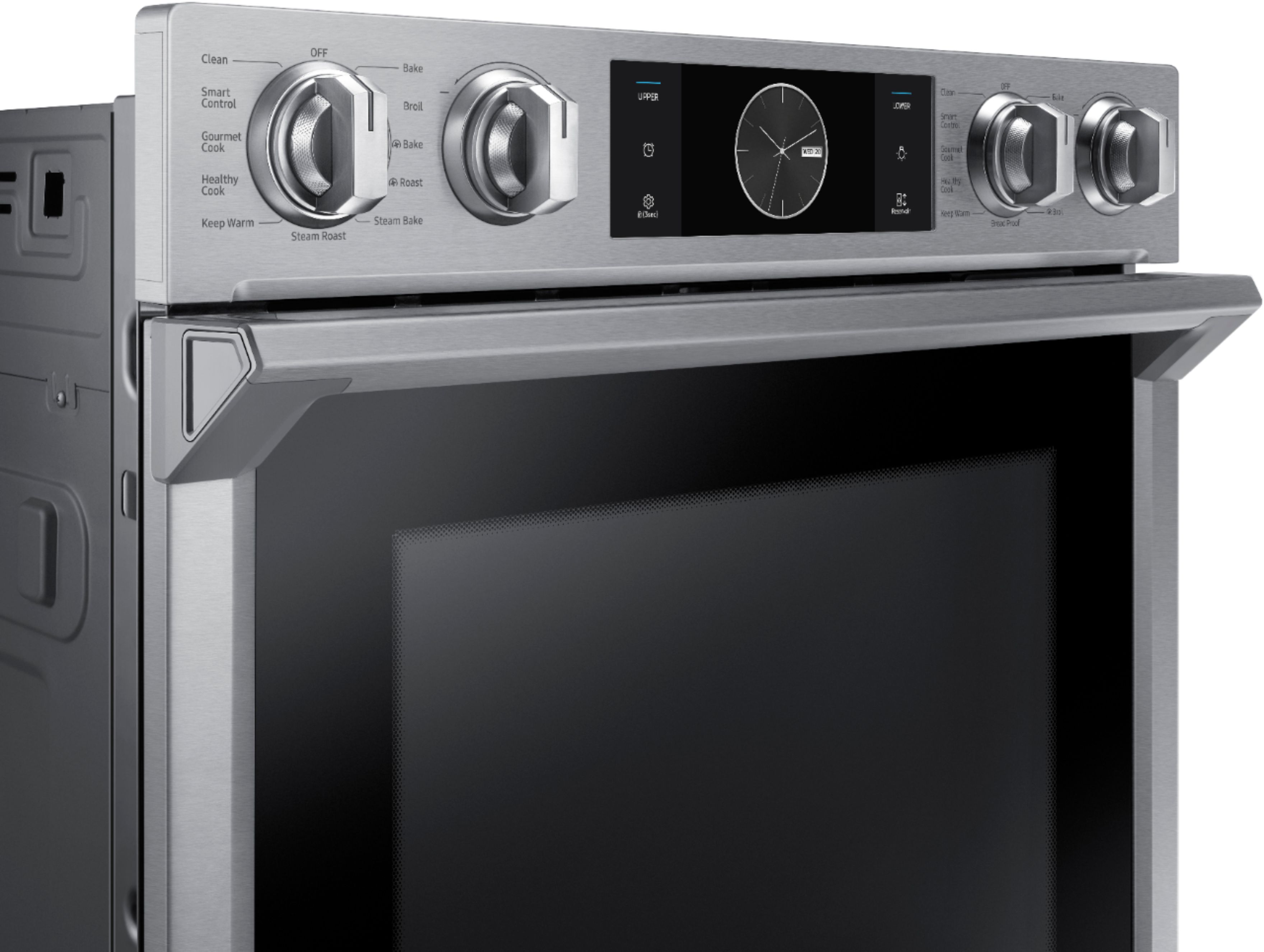 NV51K7770DS Samsung 30 Double Wall Oven with Flex Duo - Stainless Steel