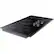 Angle. Samsung - 36" Electric Cooktop with WiFi - Black Stainless Steel.