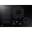 Samsung - 30" Induction Cooktop - Stainless Steel - Larger Front