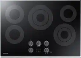 Samsung - 30" Electric Cooktop with WiFi - Stainless Steel